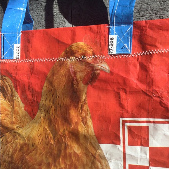 3/$15π₯Recycled Feed Sack Shopping Bag/Tote - Picture 2 of 8